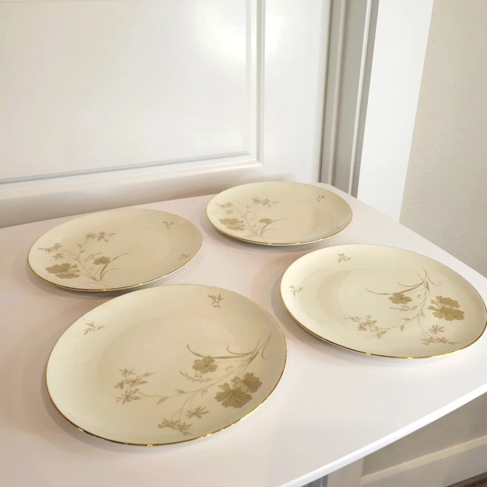 VINTAGE Seltmann Weiden Bavaria set of 4 salad plates #150